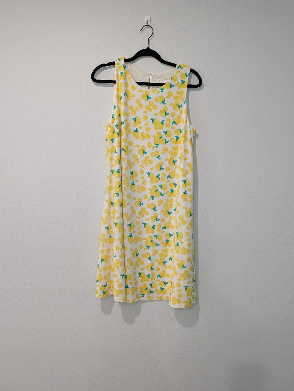 Pappagallo Gwen Lemon Dress Size Large - Picture 8 of 8